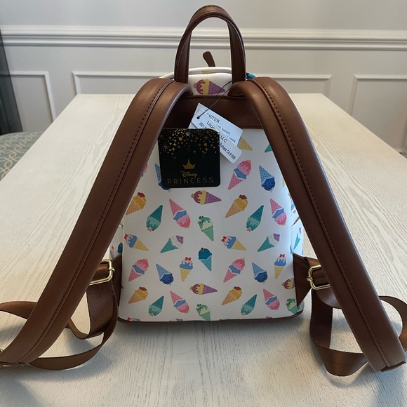 Loungefly Disney Princess Ice Cream Backpack NWT - Picture 3 of 5